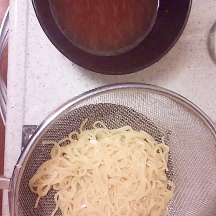 ピリ辛つけ麺